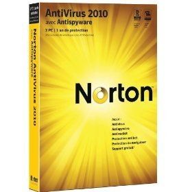 Norton Antivirus 2010 - 3 Utilisateurs - PC