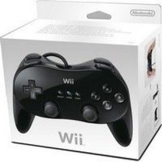 Manette Wii Classique Pro (Black)
