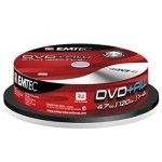 Emtec DVD+RW 4.7Go 4x (Spnidle x10)