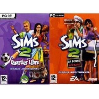 Les Sims 2 : Quartier Libre + La Bonne Affaire - PC