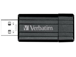 Verbatim Store'N'Go Micro Pinstripe 64Go (Black)