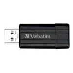 Verbatim Store'N'Go Micro Pinstripe 8go (Black)
