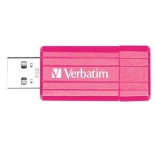 Verbatim Store'N'Go Micro Pinstripe 16Go (Rose)