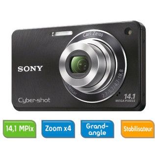 Sony Cyber-Shot DSC-W360 (Black)