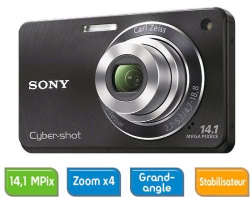 Sony Cyber-Shot DSC-W360 (Black)