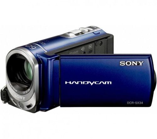 Sony DCR-SX34 (Bleu)
