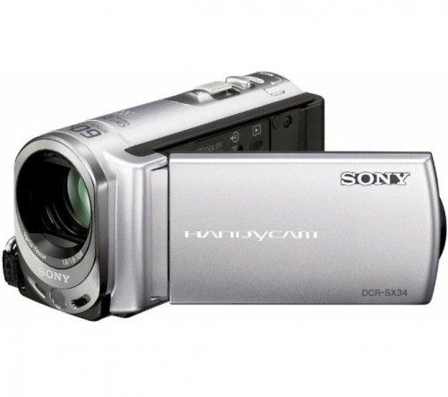 Sony DCR-SX34 (Silver)