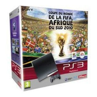 Sony Playstation 3 Slim 250Go + Coupe du Monde FIFA 2010