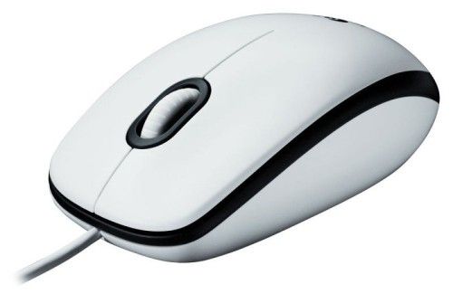 Logitech Mouse M100 (Blanc)