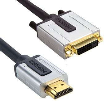Profigold PROD1300 - Adaptateur HDMI Femelle vers DVI-D Mâle - 0.2 m