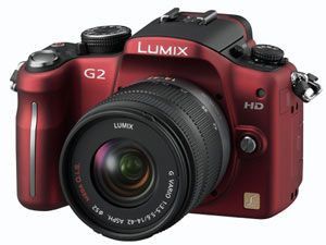 Panasonic Lumix DMC-G2 (Rouge) - 14-42mm