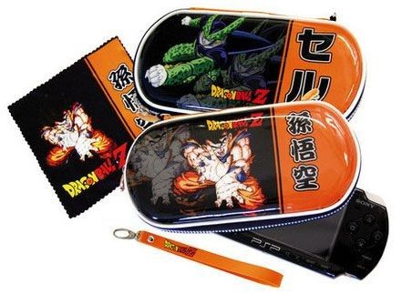 Etui Dragon Ball Z (Blanc) Pour PSP et PSP Slim & Lite