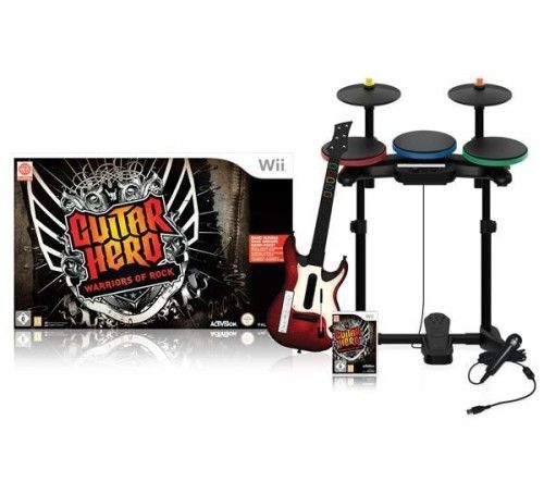 Guitar Hero : Warriors of Rock Super Bundle - Wii
