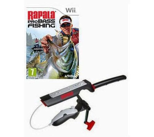 Rapala Pro Bass Fishing + canne - Wii