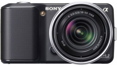 Sony NEX-3K (Black) - Objectif 18-55mm