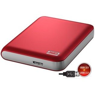 WD My Passport Essential 1To SE (Rouge)
