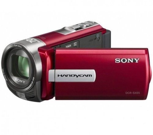 Sony DCR-SX65E (Rouge)