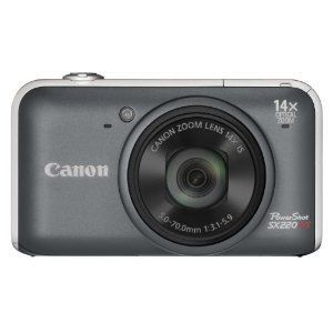 Canon PowerShot SX220 HS (Gris)