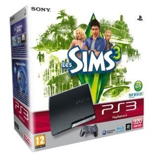 Sony Playstation 3 Slim 320Go + Les Sims 3