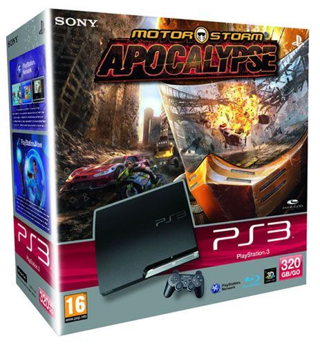 Sony Playstation 3 Slim 320Go + MotorStorm Apocalypse