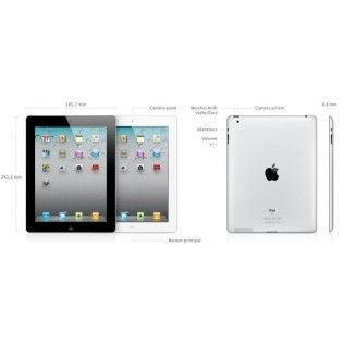 Apple iPad 2 16Go (Blanc) Wifi + 3G