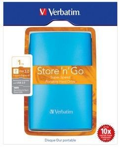 Verbatim Store 'n' Go Portable 1To Bleu (USB 3.0)