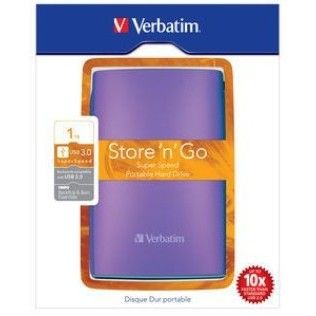 Verbatim Store 'n' Go Portable 500Go Violet (USB 3.0)