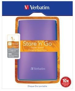 Verbatim Store 'n' Go Portable 500Go Gris (USB 3.0)