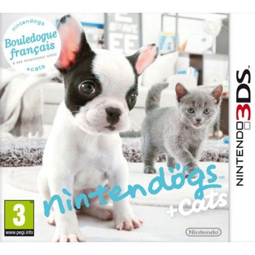 Nintendogs + Cats Bouledogue français - 3DS