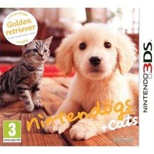 Nintendogs + Cats Golden Retriever - 3DS