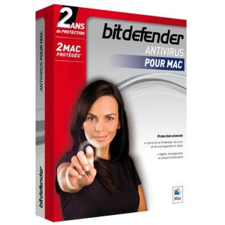 BitDefender Antivirus pour Mac - Licence 2 ans 2 postes