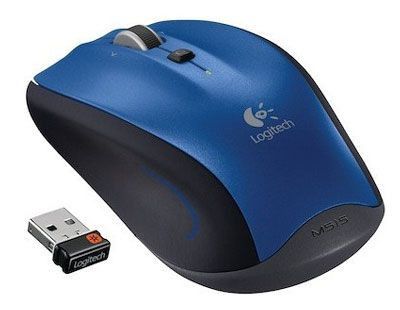 Logitech M515 Wireless Mouse (Bleu)