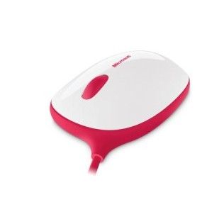 Microsoft Express Mouse (Rouge/Blanc)