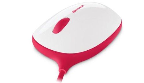 Microsoft Express Mouse (Rouge/Blanc)