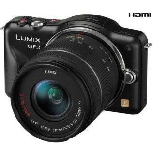 Panasonic Lumix DMC-GF3 (Black) + 14-42mm