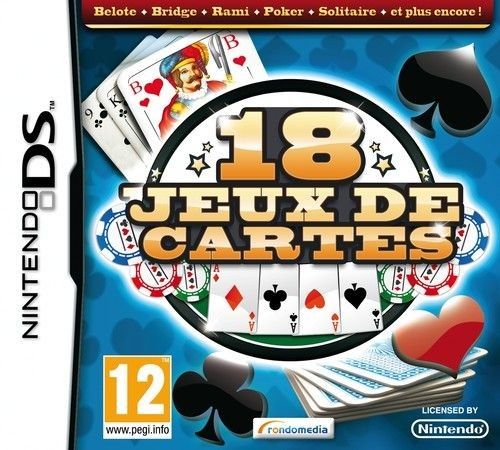 18 Jeux de Cartes - Nintendo DS