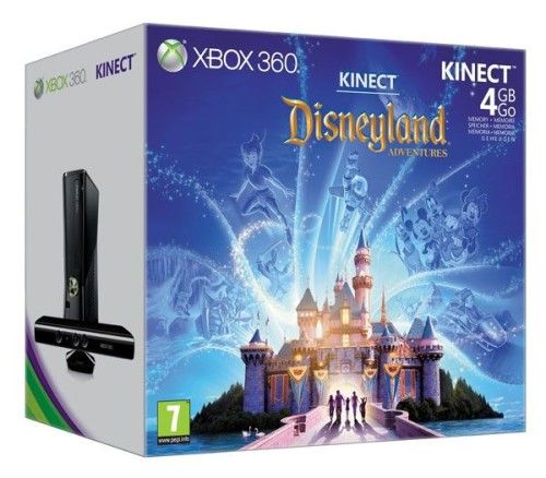 Microsoft Xbox 360 4Go + Kinect + Disneyland Adventures