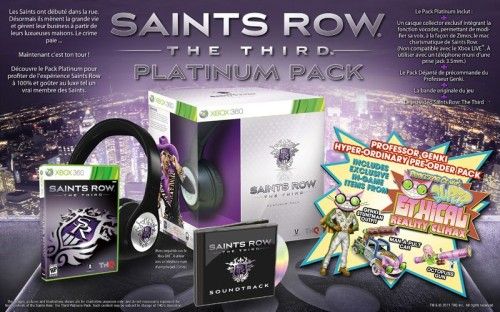 Saints Row : The Third - Platinum Pack - Xbox 360