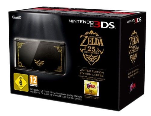 Nintendo 3DS (Black) The Legend Of Zelda 25e Anniversaire - Edition Limitée