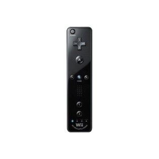 Nintendo Wiimote Plus Noire + Wii MotionPlus intégrée
