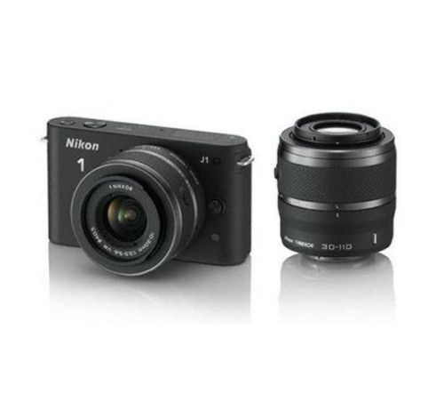 Nikon 1 J1 (Noir) + 1 Nikkor VR 10-30mm + 1 NIKKOR VR 30-110 mm