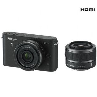 Nikon 1 J1 (Noir) + 1 Nikkor VR 10-30mm + 1 NIKKOR 10mm