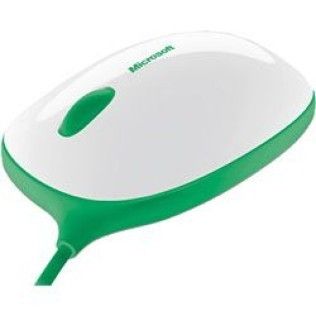Microsoft Express Mouse (Vert/Blanc)