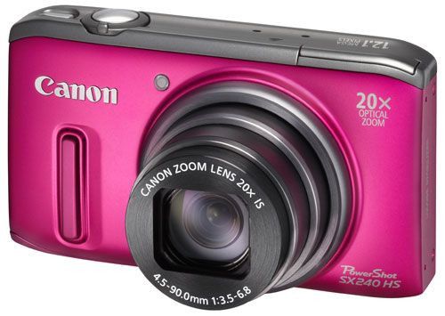 Canon PowerShot SX240 HS (Rose)