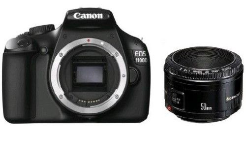 Canon EOS 1100D + 50mm