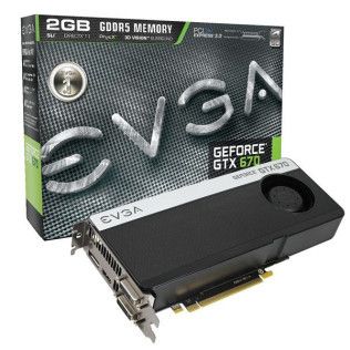 eVGA GeForce GTX 670 2GD5