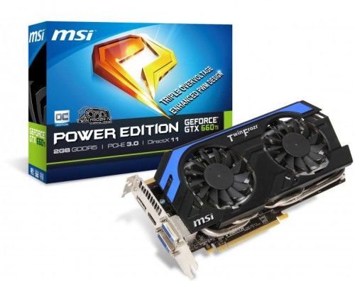 MSI N660Ti-Power Edition 2GD5/OC