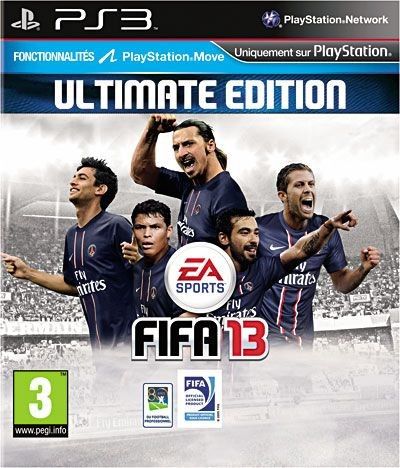 Fifa 13 - Ultimate Edition PSG - Playstation 3