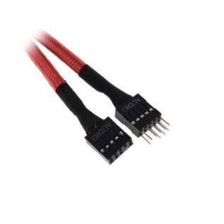 BitFenix Alchemy Audio - Rallonge 9 Pins (Rouge)