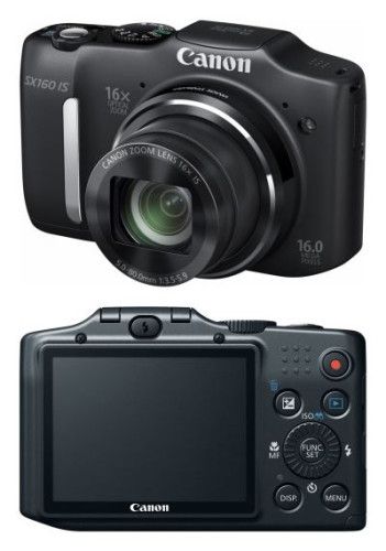 Canon PowerShot SX160 IS (Noir)